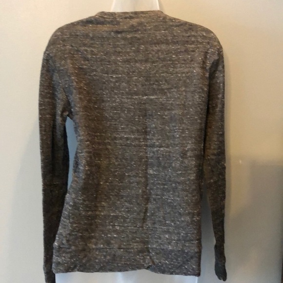 𝅺J Brand zippered sweatshirt leather detail size S - Picture 5 of 6